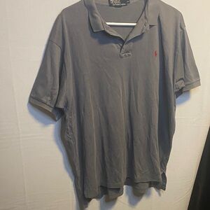 Polo by Ralph Lauren Men's Polo Shirt in Gray